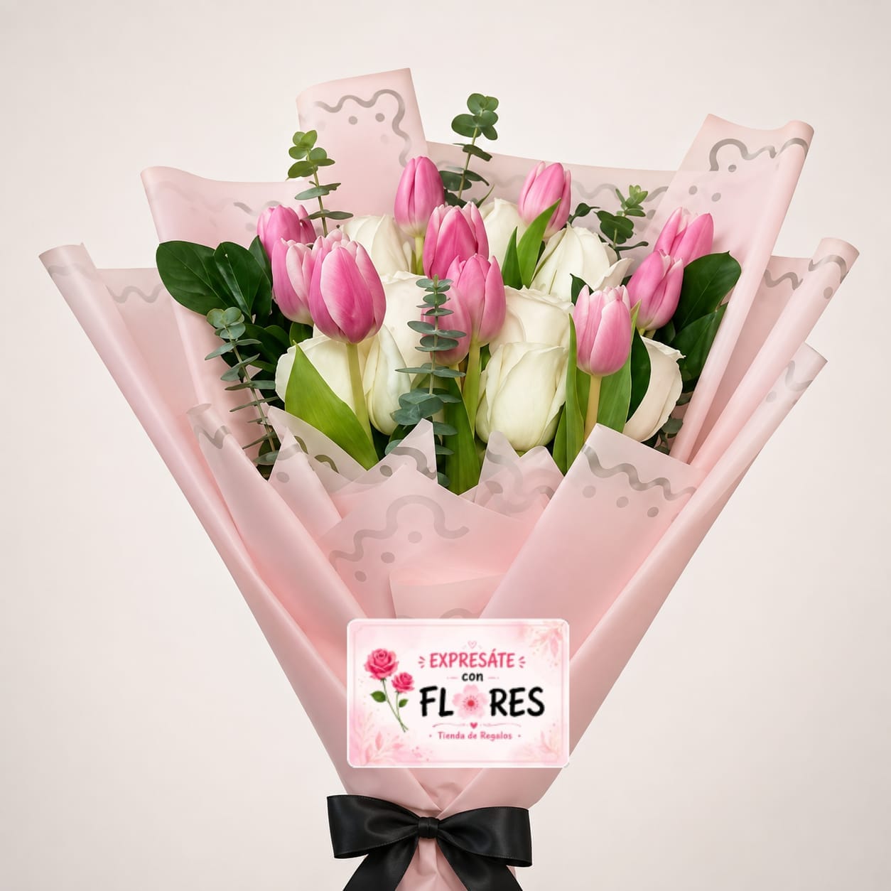 TULIPANES TONOS PASTEL 