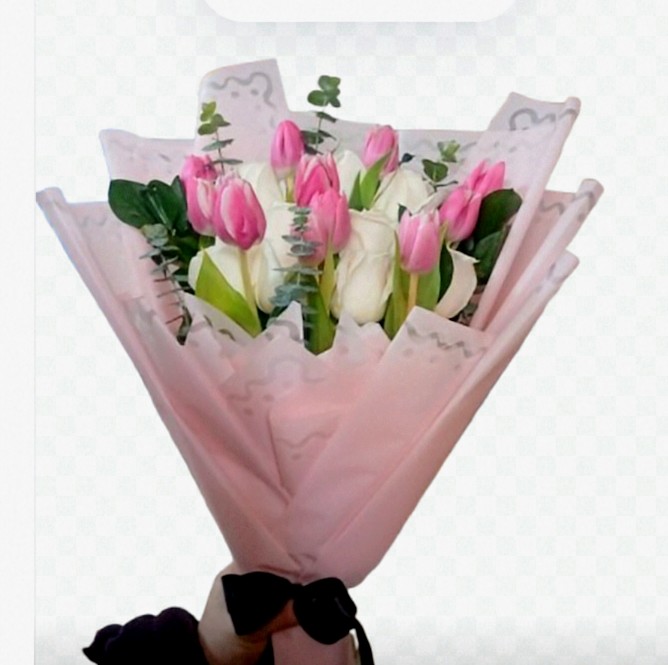 TULIPANES TONOS PASTEL 